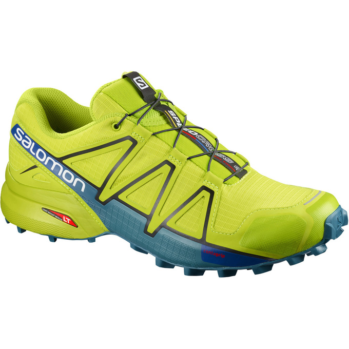 Salomon SPEEDCROSS 4 Zapatillas Trail Running Hombre - Amarillo - Colombia (89751-QIFT)